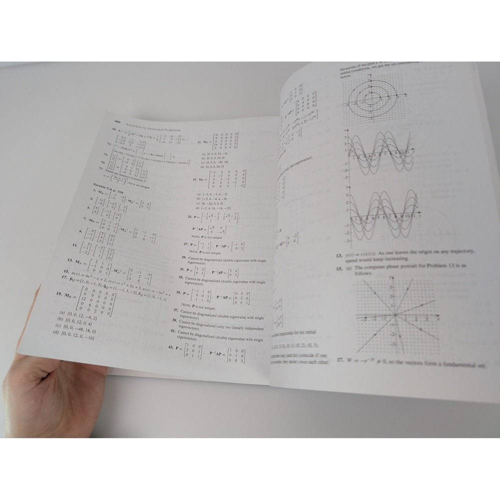 Differential Equations and Linear Algebra University of Minnesota Textbook - Picture 10 of 11